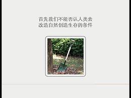 人的发展 亦是与自然的妥协与融合