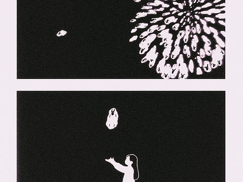 煙火·羊群（個人主頁-ZNDgwNTQ5NTY=） - 短篇/格漫 - 站酷設(shè)計師Minghan_原創(chuàng)素材 - 站酷ZCOOL