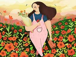 女孩与花🌸