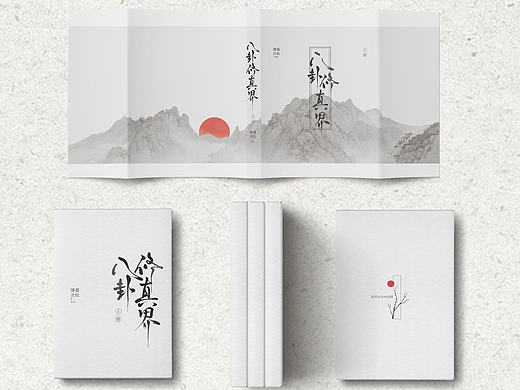 书籍装帧设计《八卦修真界》