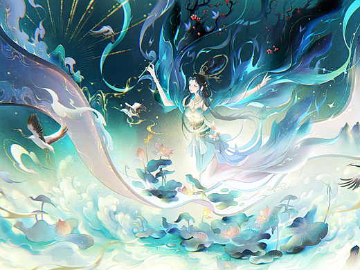 三国杀-薛灵芸 • 妙笔丹青
