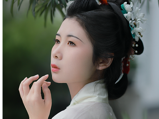 客片｜明制三绺头复原汉服写真