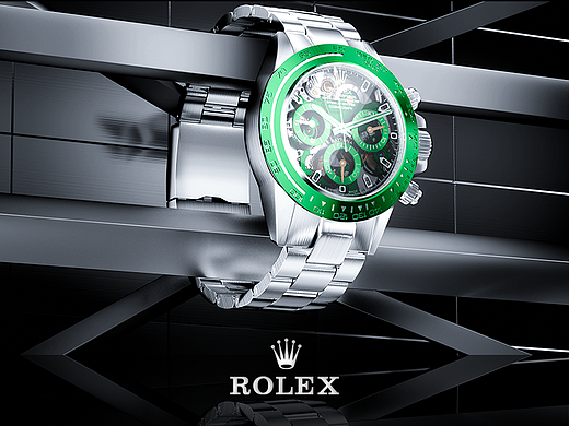 ROLEX劳力士 l 手表动画渲染