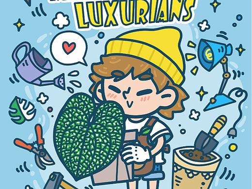 熱植插畫系列——奢華花燭（個人主頁-ZNjQ0MDgyNTY=） - 商業(yè)插畫 - 站酷設(shè)計師噠噠Ray原創(chuàng)素材 - 站酷ZCOOL