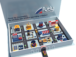 3D效果图，包装工厂