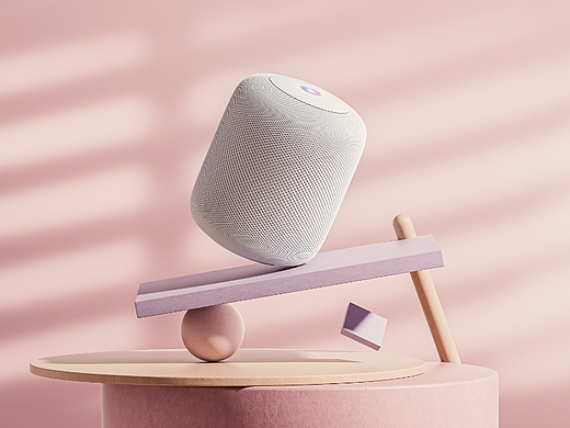 产品渲染-homepod