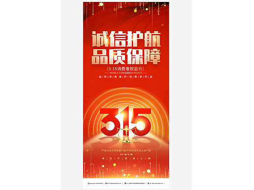 315海报【源文件可分享】
