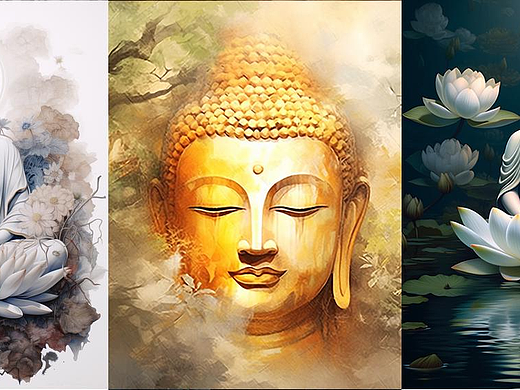如何用AI绘画制作唐卡佛像？