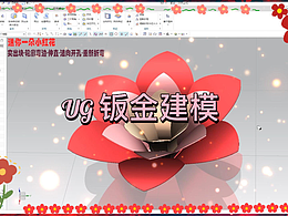 送你一朵小红花-钣金建模