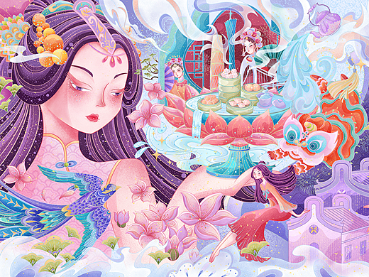 插画-商业插画“读懂广州”