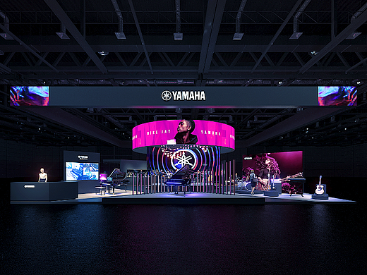 Yamaha展会设计