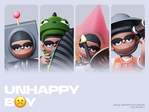 [士气集团] UNHAPPY BOY