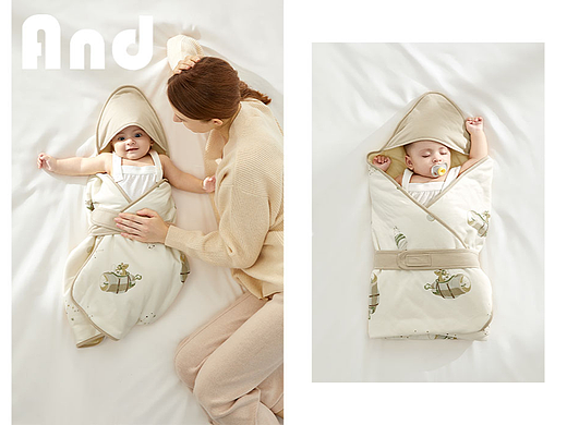 babycare 安抚抱被拍摄