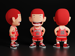 “我果然是个天才！”——blender练习Q版樱木