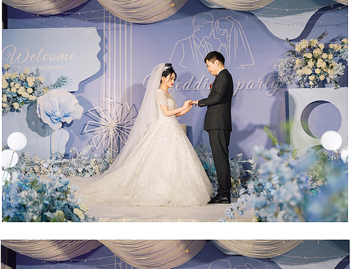 婚礼摄影/蓝色系/老家喜宴