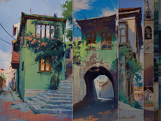 iPad风景插画合集（2023.06）