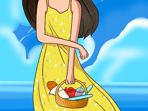 夏天的姑娘（个人主页-ZNTk4NDAzNTI=） - 其他 - 站酷设计师在凡尘蹦迪原创素材 - 站酷ZCOOL