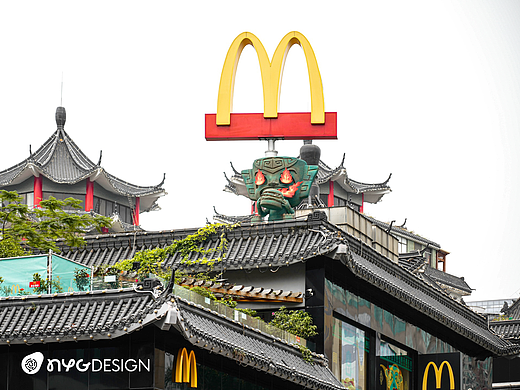 金拱门大饭店麦麦三星堆主题餐厅｜NYGDESIGN