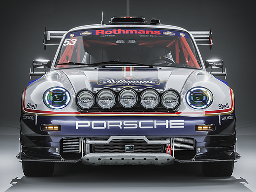 Porsche993_Rothmans_拉力涂装