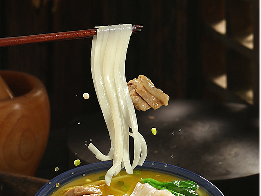 鸡汤米面/美食摄影