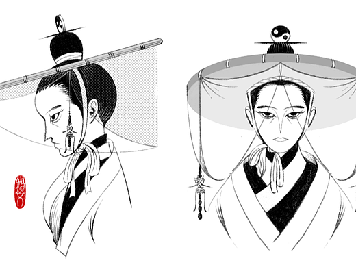 -乾道&坤道（個人主頁-ZNjUxMTY0NDQ=） - 藝術(shù)插畫 - 站酷設(shè)計師雨果hugo原創(chuàng)素材 - 站酷ZCOOL