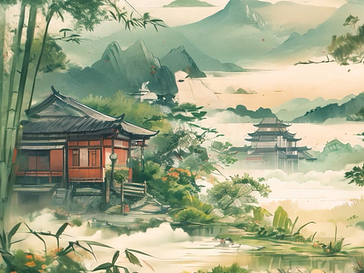 AI富春山居图