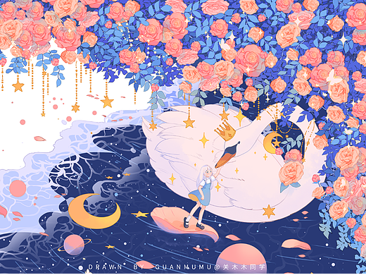 《花野》插画合集