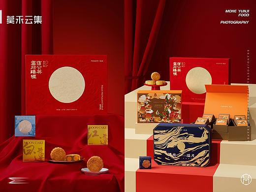 【蒲公英·中秋礼盒】 ✖ 莫禾云集｜烘焙月饼礼盒拍摄