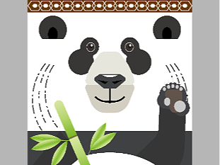 大熊貓和他的伙伴們 圖騰疊疊樂（個(gè)人主頁-ZNjY1NjUzMTY=） - IP形象 - 站酷設(shè)計(jì)師設(shè)計(jì)正正行原創(chuàng)素材 - 站酷ZCOOL