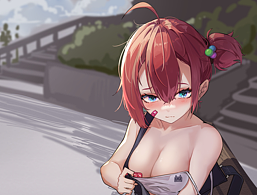 清庫(kù)存  公園少女