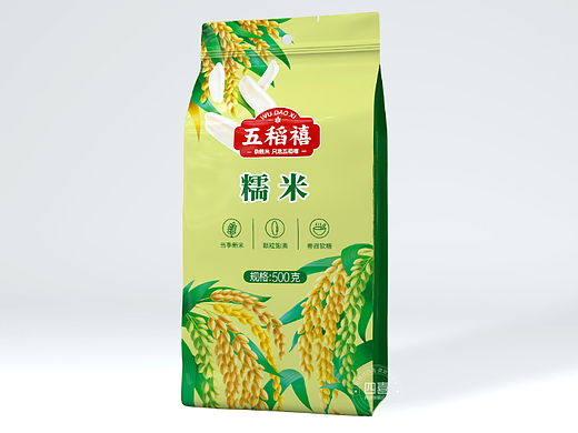 五稻禧杂粮包装设计