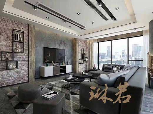 工业风家庭装修