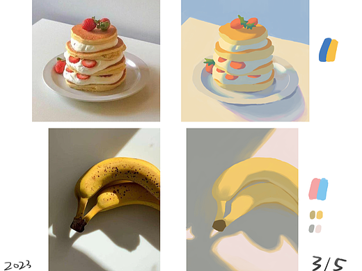 色彩派对30天day15（个人主页-ZNjQzMTM3OTI=） - 创作习作 - 站酷设计师bulubabu原创素材 - 站酷ZCOOL