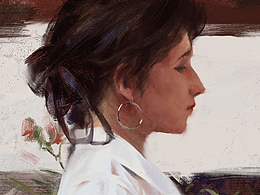 一些劇照、照片、油畫練習臨摹