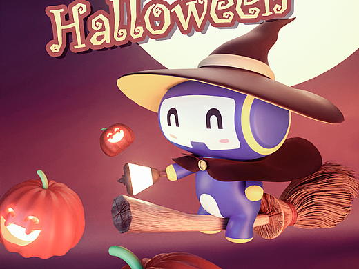 万圣节海报（个人主页-ZNjIwMTQwODQ=） - 场景 - 站酷设计师我爱西瓜st原创素材 - 站酷ZCOOL