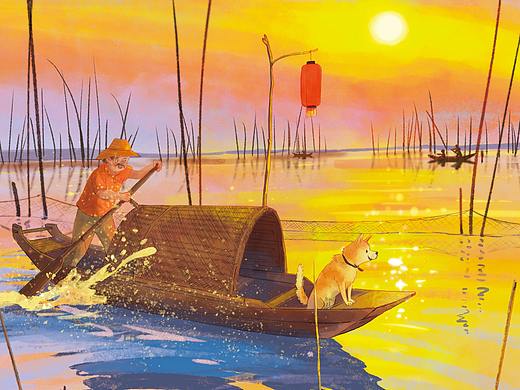 童书插图 | 《小溪奔向远方》（已商用）