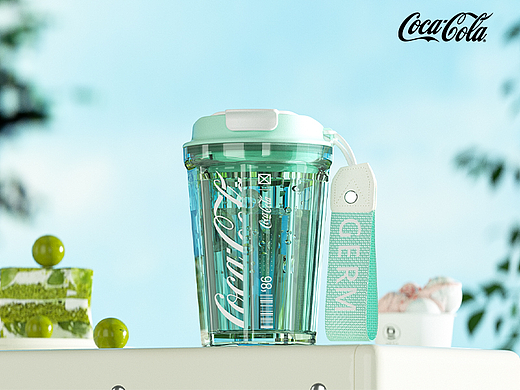 水杯渲染合集可口可乐联名