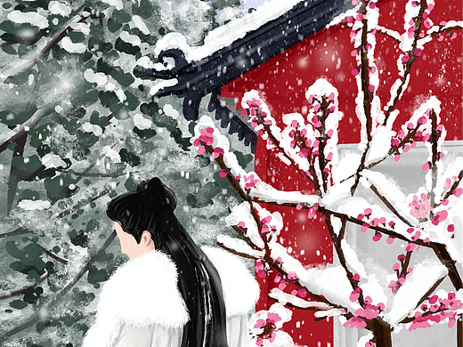 冬日雪景