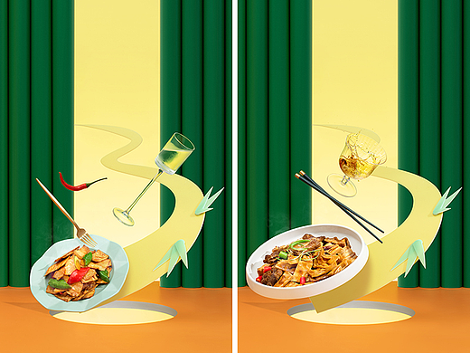 山不野丨海报精修