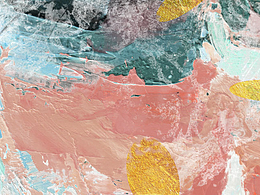 之前調(diào)試了ps筆刷，畫(huà)的一組抽象畫(huà)