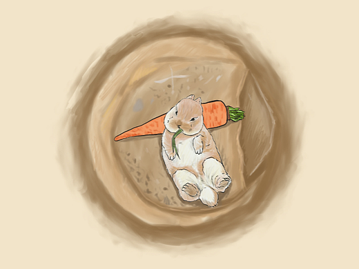 那就祝福看到这只可爱兔兔的你们兔然暴富吧