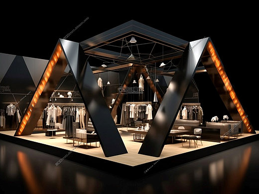 AI展台,AI展台设计,展览设计,展台设计,