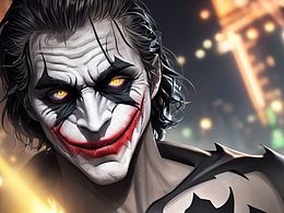 AI繪畫丨人杰地靈哥譚市