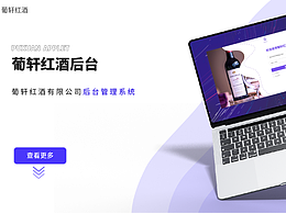 B端設(shè)計(jì)-葡軒后臺(tái)管理系統(tǒng)