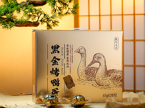黑金烤鸭蛋 品牌宣传拍摄
