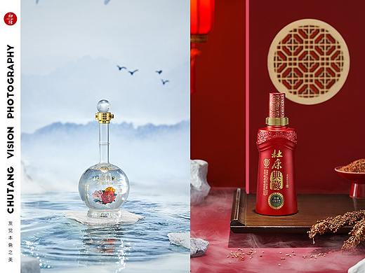 习酒/杜康白酒拍摄新中式创意摄影◆初塘视觉