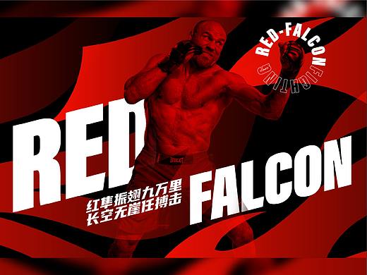 BOSS铂狮 &红隼-搏击运动馆 LOGO设计/VI设计