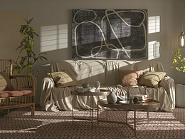 Oc練習(xí) 室內(nèi)渲染