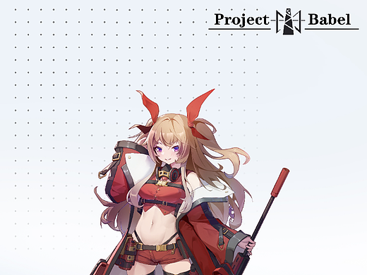 整装待发的女狙击手(角色原画)