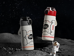 水杯杯色彩插畫(huà)CMF設(shè)計(jì)